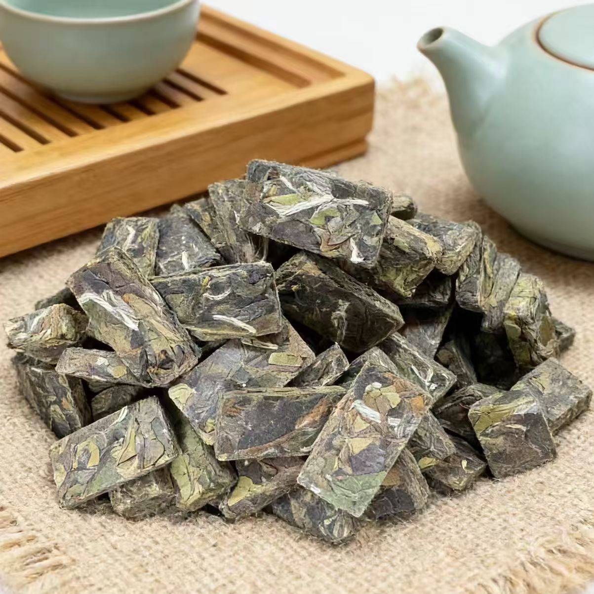 【郭郭的茶】福鼎白茶·雪芳芳·2022年·雪后·牡丹小方块·花香水柔甜