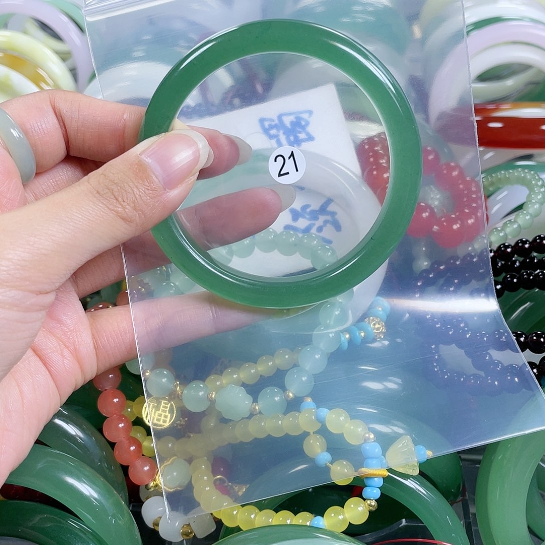 石英质玉手镯未镶嵌5960