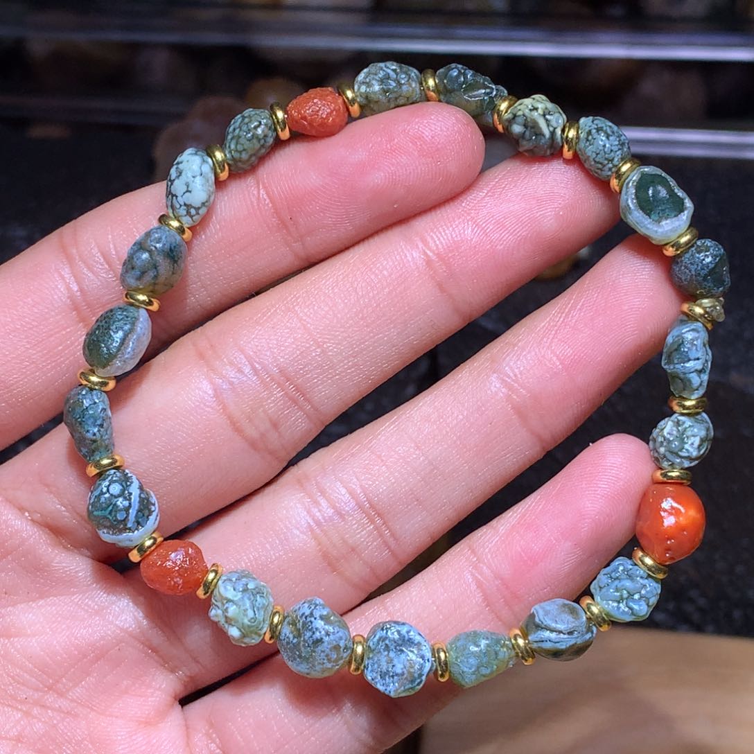 未镶嵌玛瑙/玉髓珠宝半成品