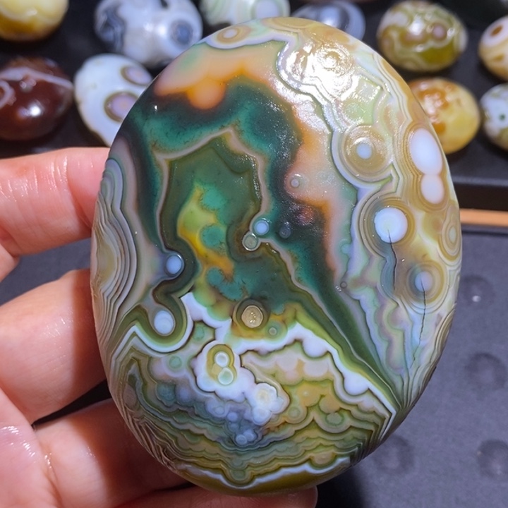 未镶嵌玛瑙/玉髓珠宝半成品105