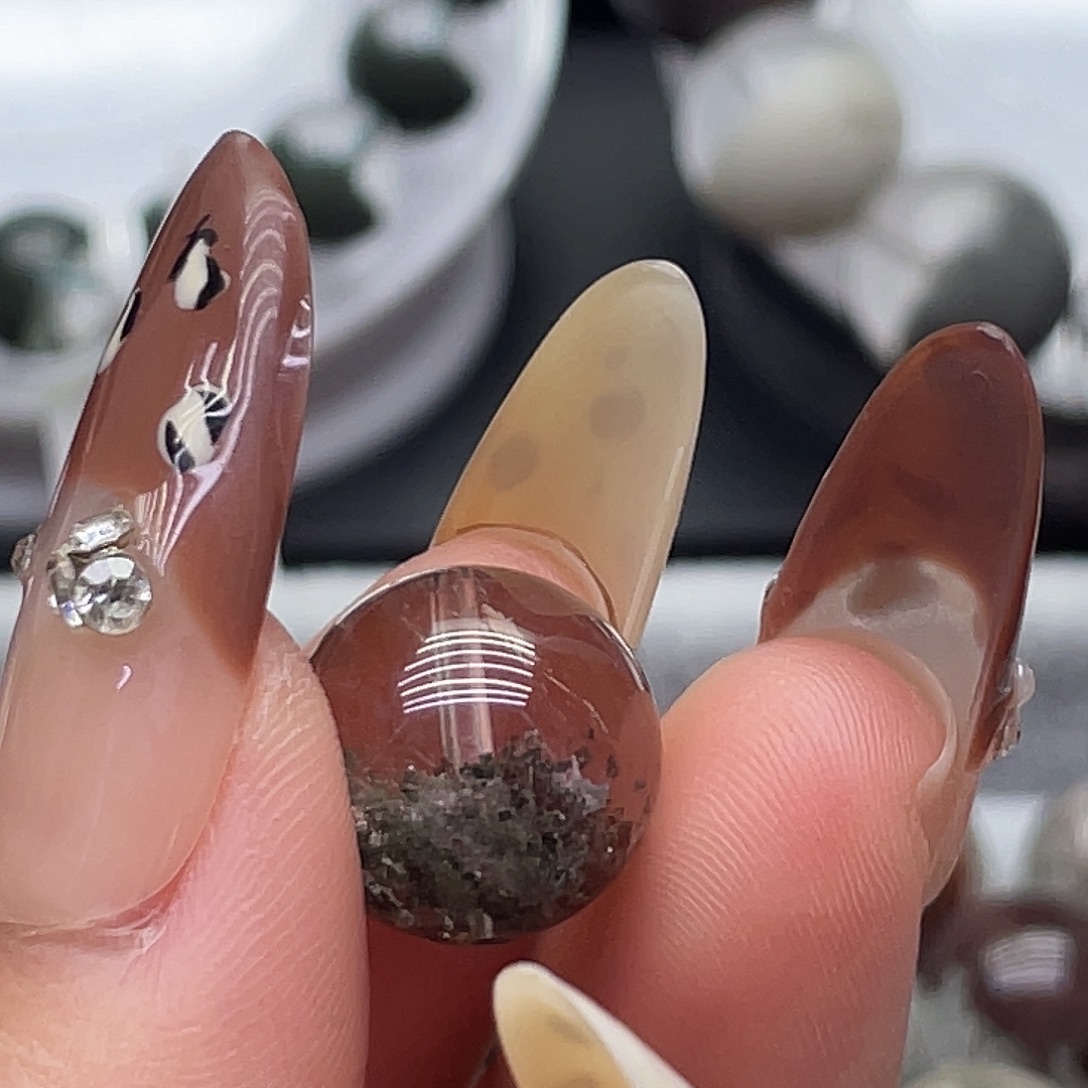 秋***人未镶嵌手链水晶天然单珠