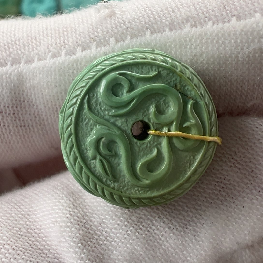 未镶嵌绿松石配饰16mm