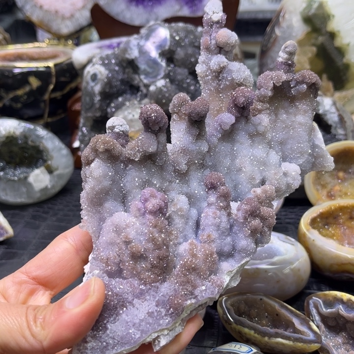 水晶未镶嵌珠宝半成品