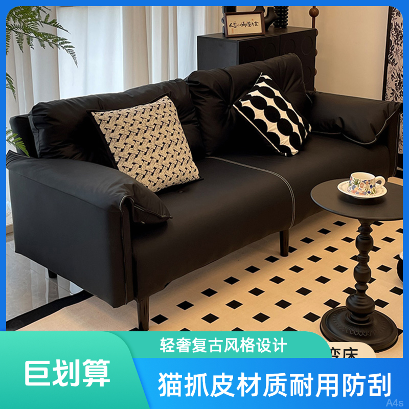 可折叠沙发床两用乳胶公寓小户型多功能双人家用客厅布艺懒人沙发