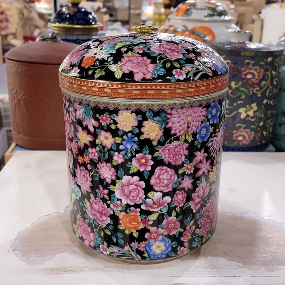 【闪购商品】罐陶瓷茶叶罐密封罐