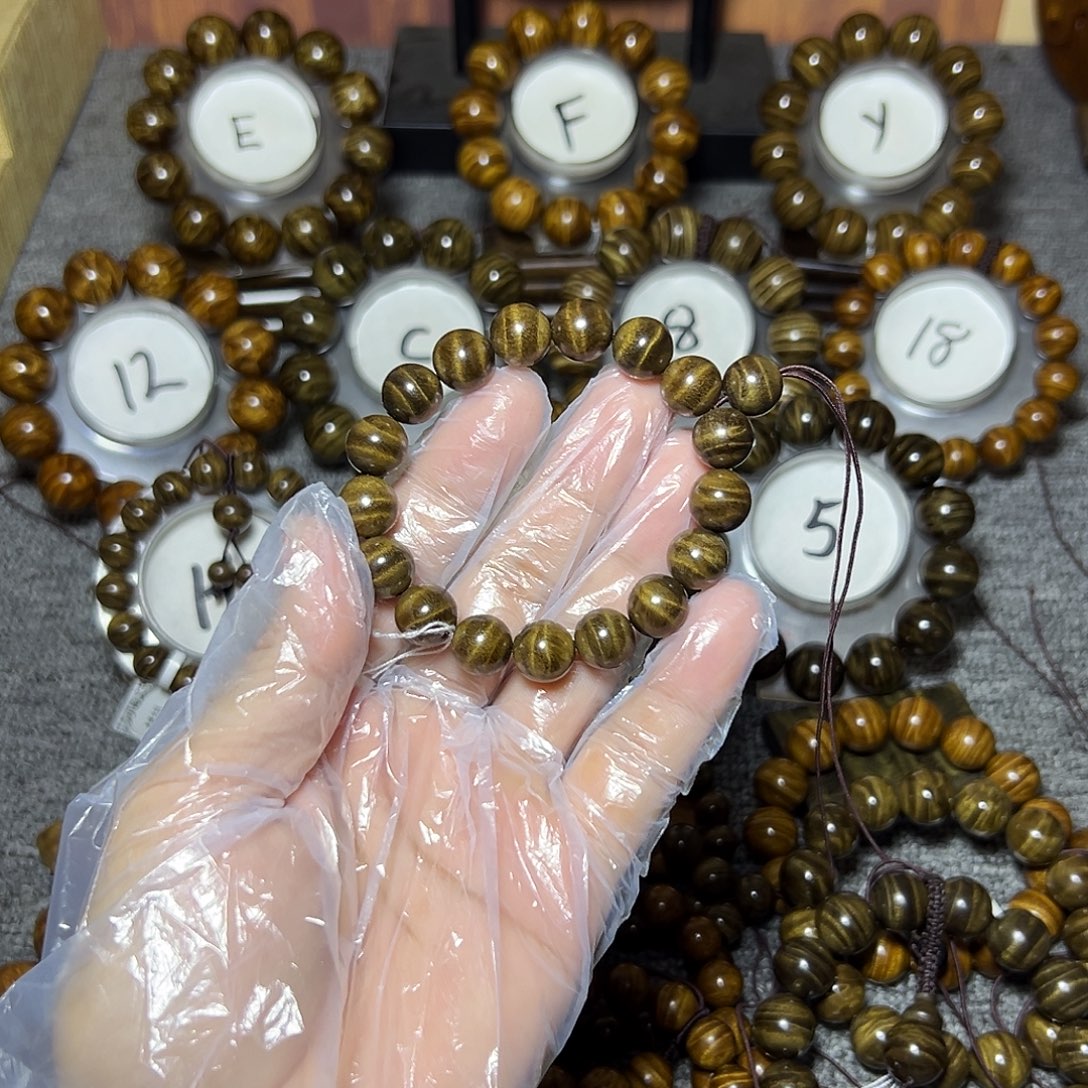 手串/手链阴沉木阴沉1.2水波