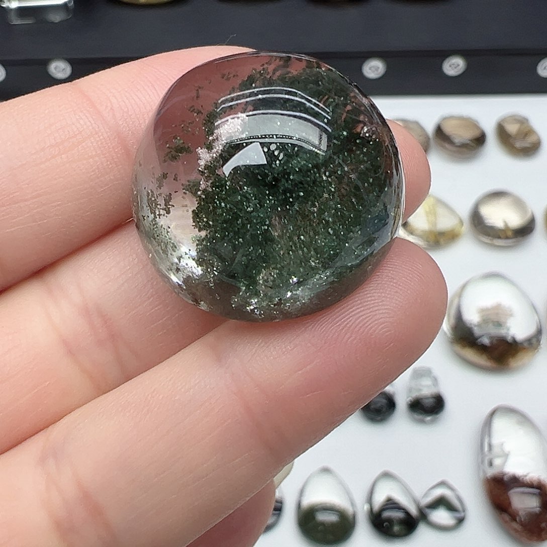 未镶嵌水晶吊坠(不含链)