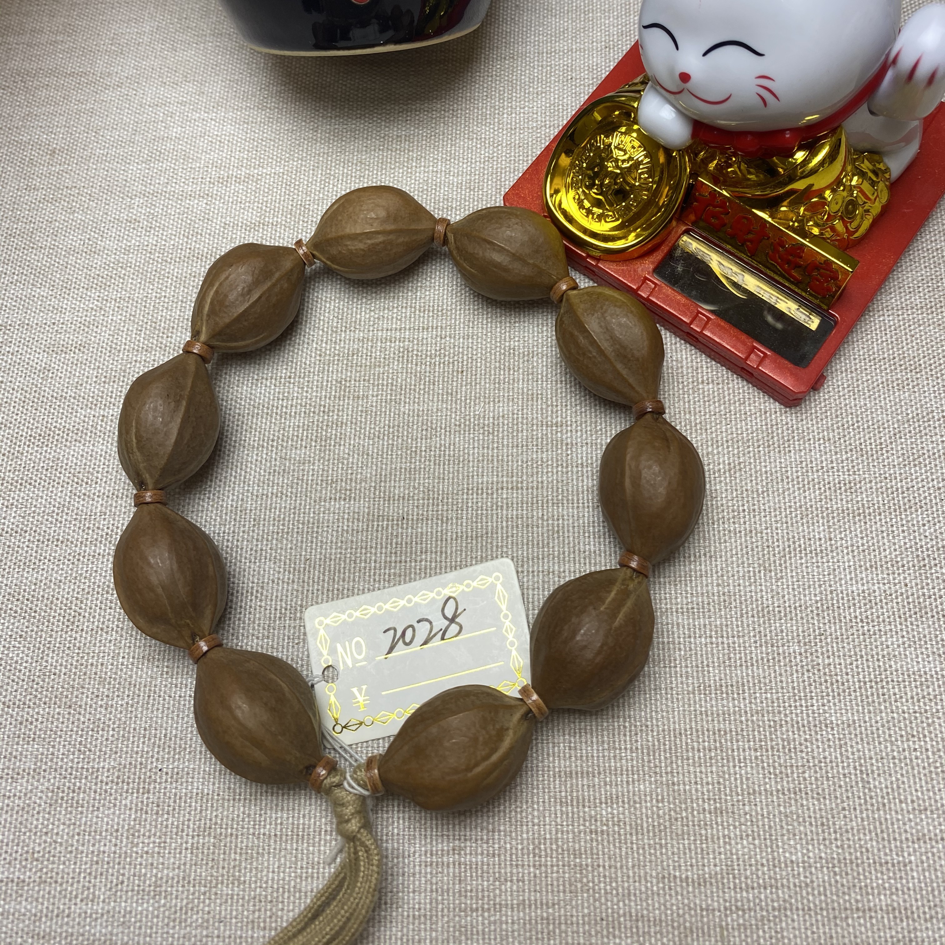 梅林铁核20*28正宗梅林原生态老树橄榄核手串