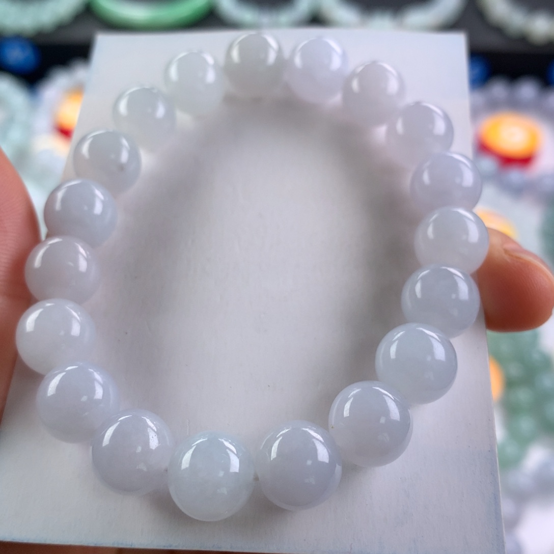 翡翠未镶嵌手链卡10