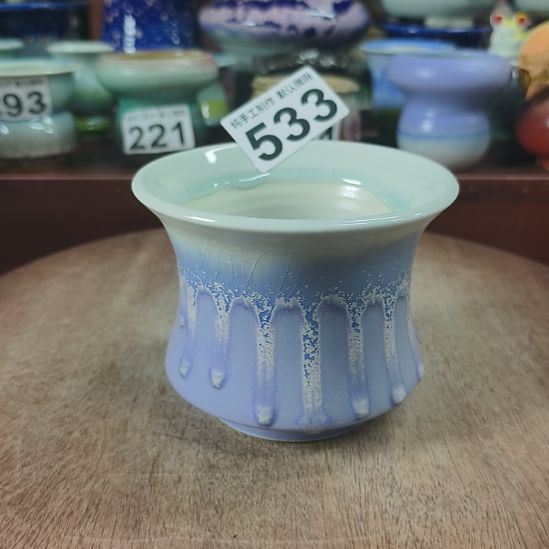 景德镇手工高温陶瓷：中号万象口11.5高10