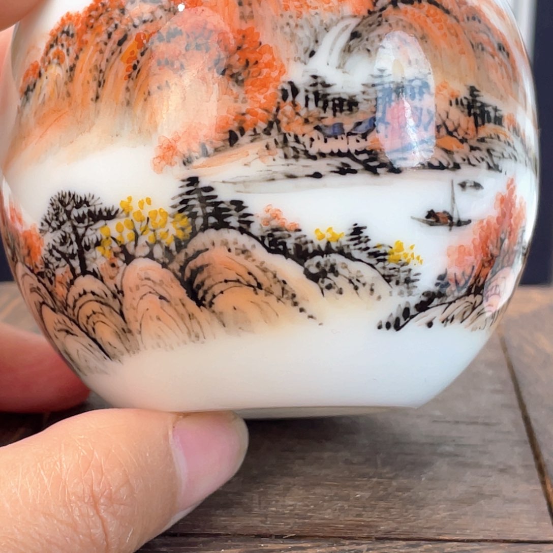 01釉下五彩高温瓷器