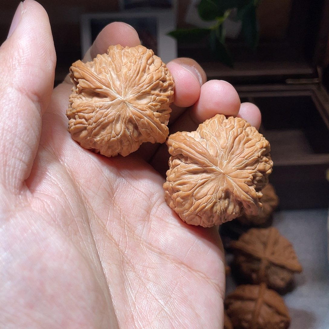 文玩核桃吊坠胖*磨盘