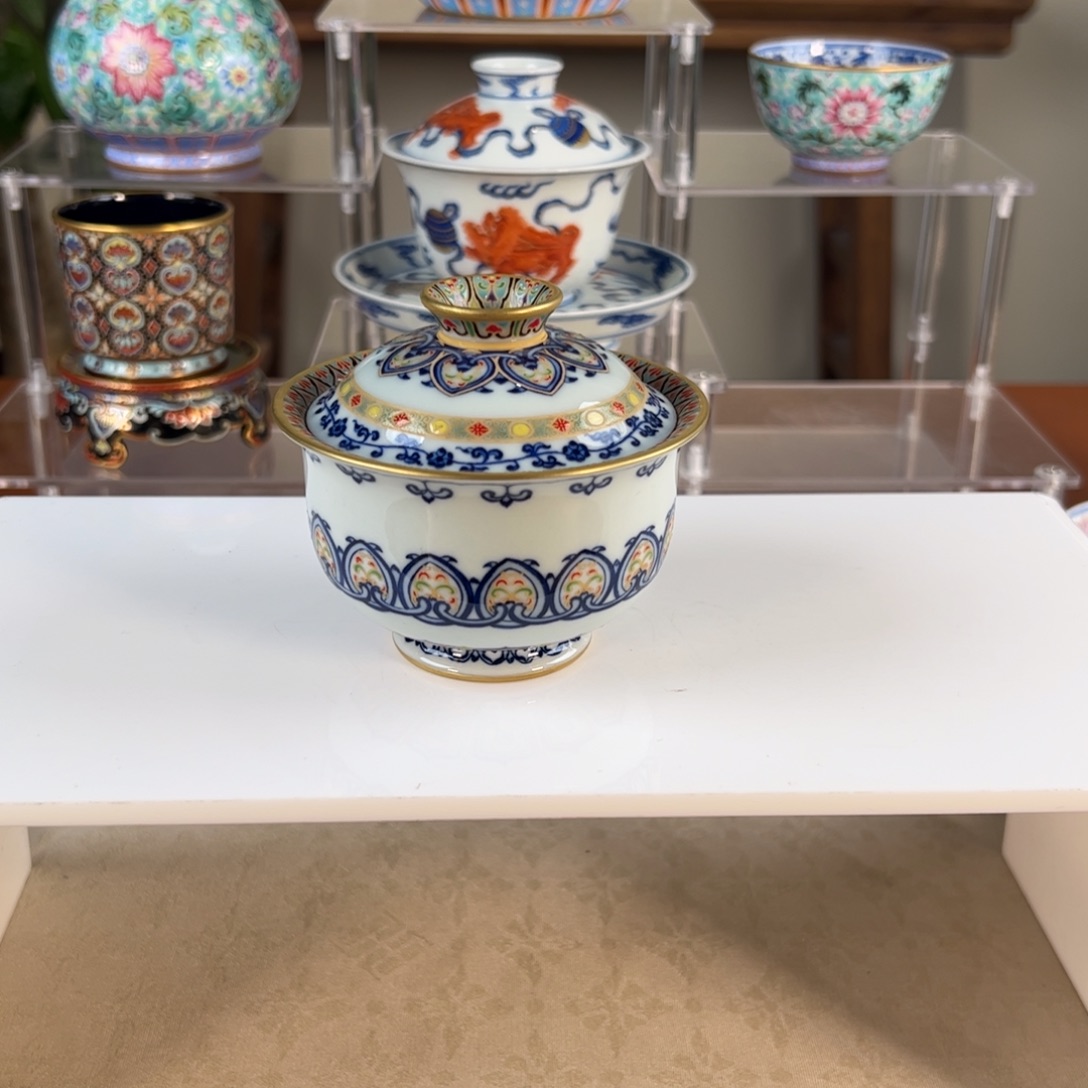 低****动纯手工手绘 高端茶器