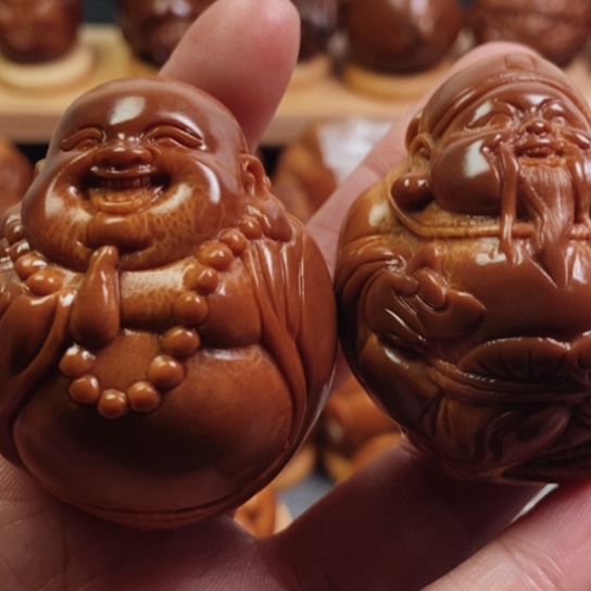 橄榄核手串/手链越**好财迷一对