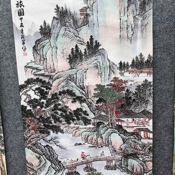 鲁岳美术艺术作品2