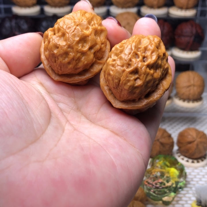 文玩核桃把件7降龙疙瘩包