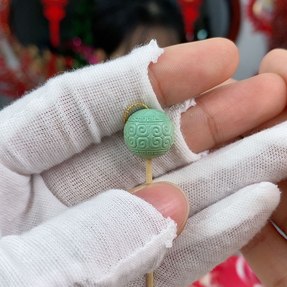 绿松石珠宝奇石未镶嵌