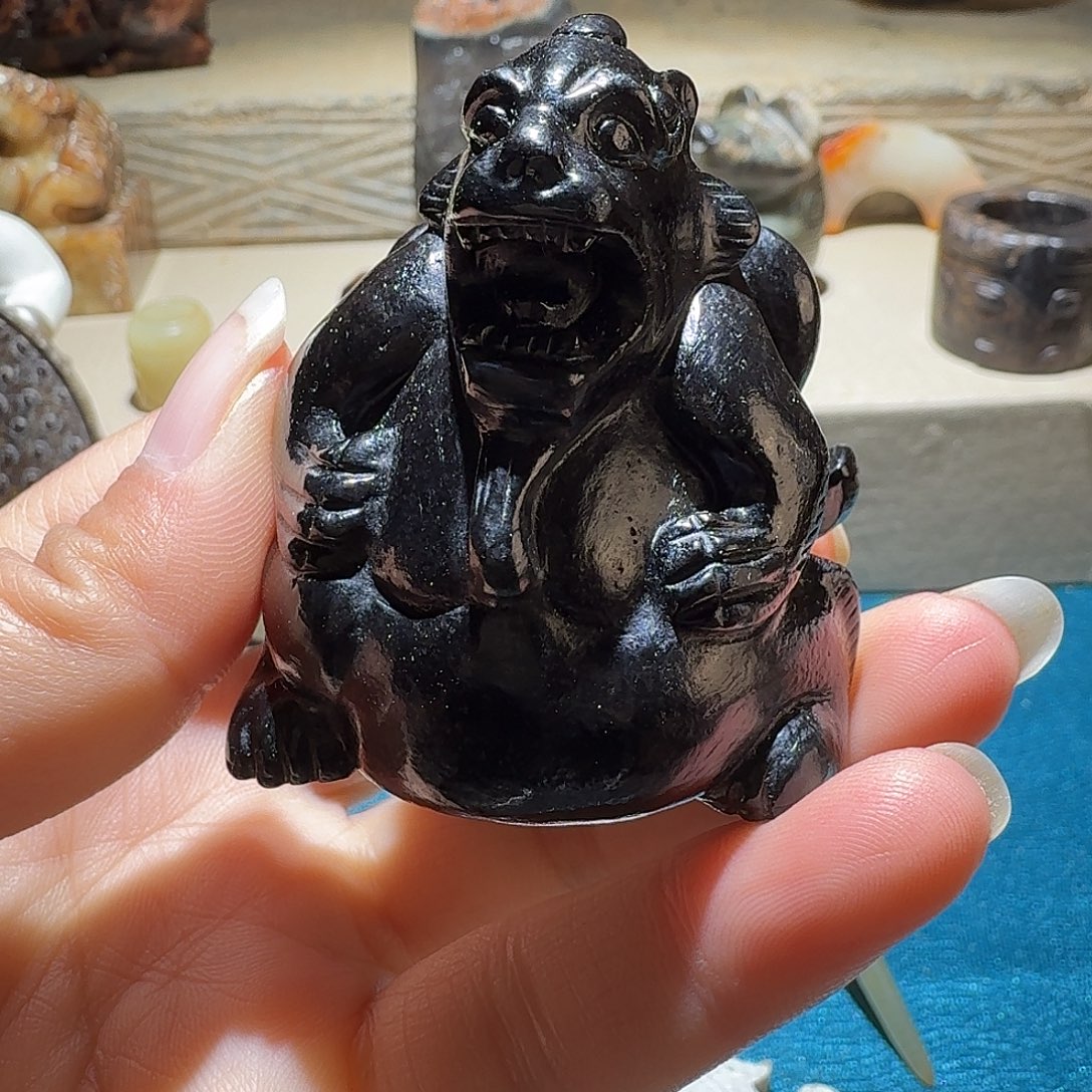 雪***匠和田玉未镶嵌挂件