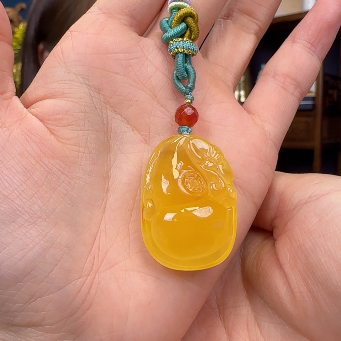 蜜蜡颈饰未镶嵌11111111111