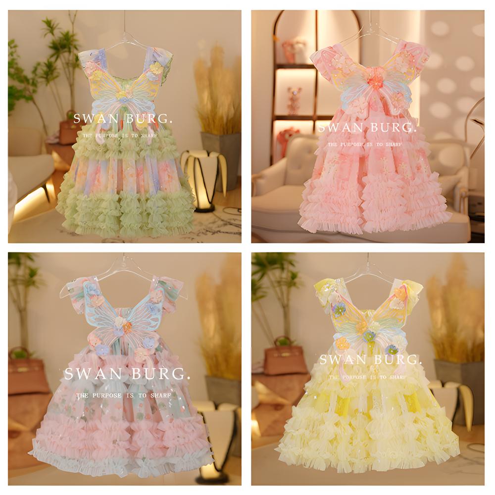 【现货】201-272女童甜美时尚夏季碎花裙