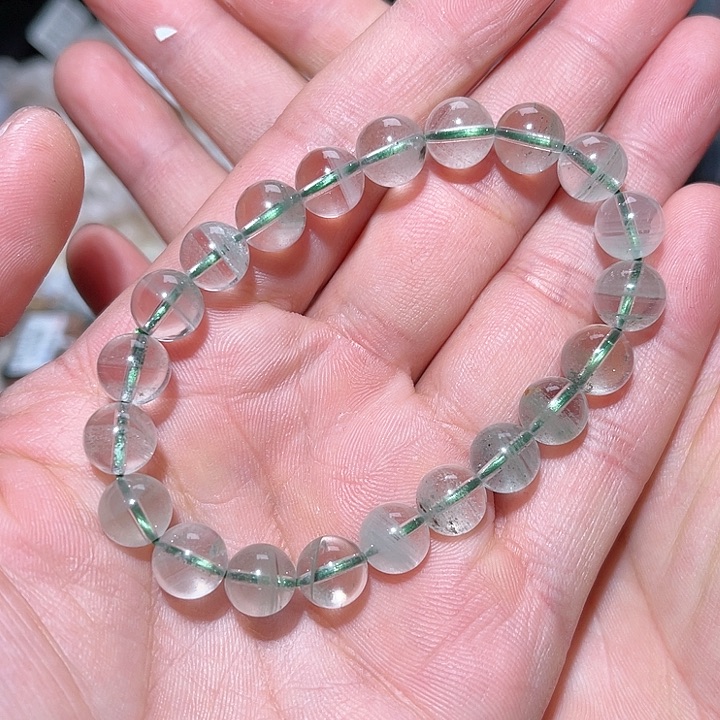 水晶手链未镶嵌75号多样性发一  9+