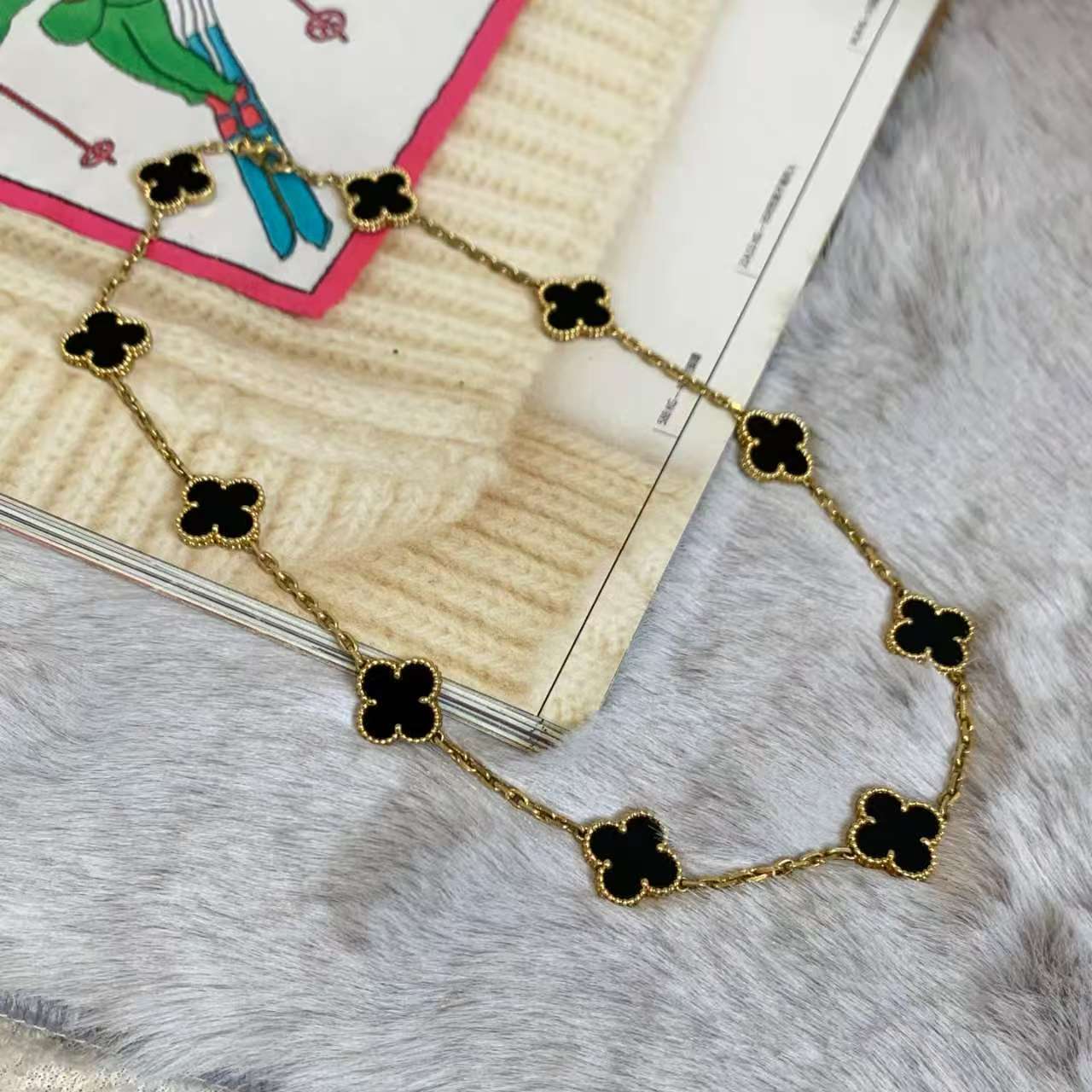 99新 梵克雅宝 十花项链 /29813098/代卖服务/12期