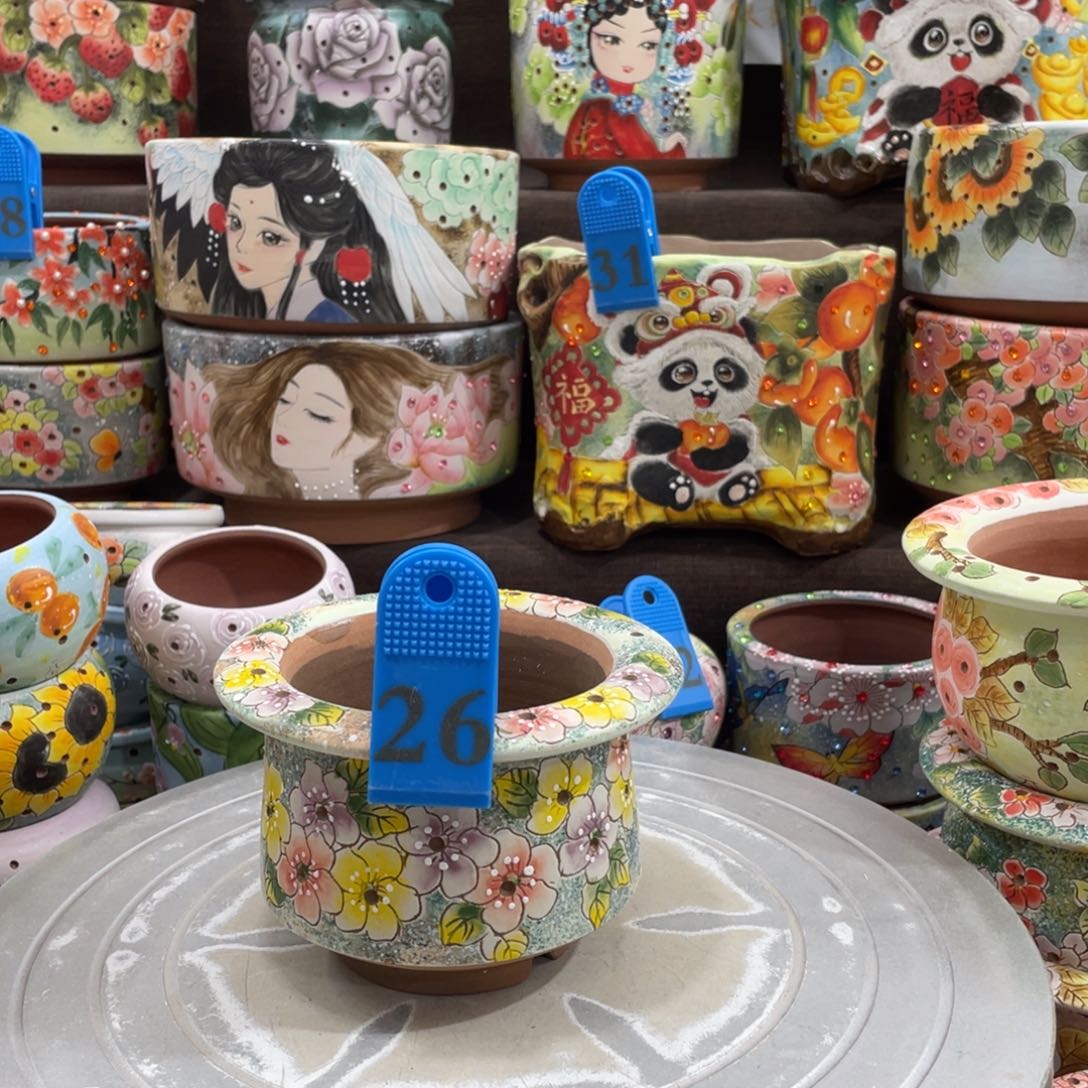 红陶多肉花盆特价