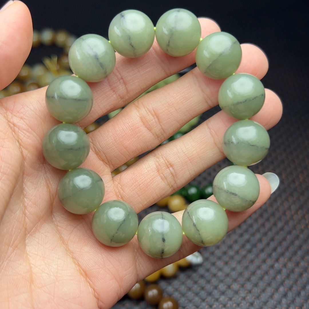 和田玉手链未镶嵌