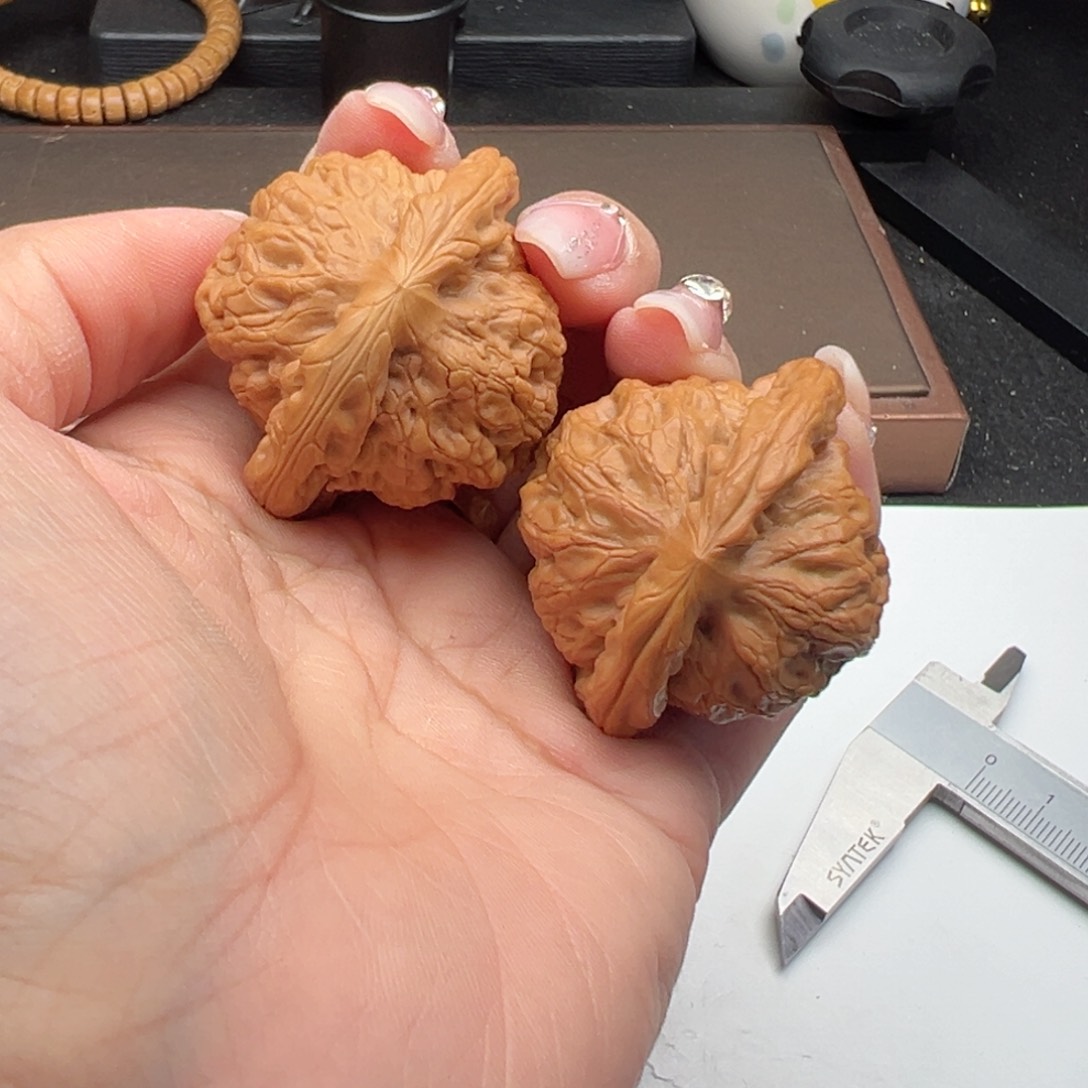 文玩核桃把件金公子42