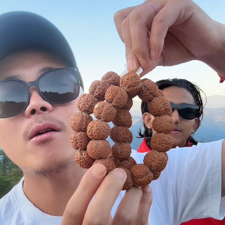 手串金刚菩提梁蜂王20毫米银标