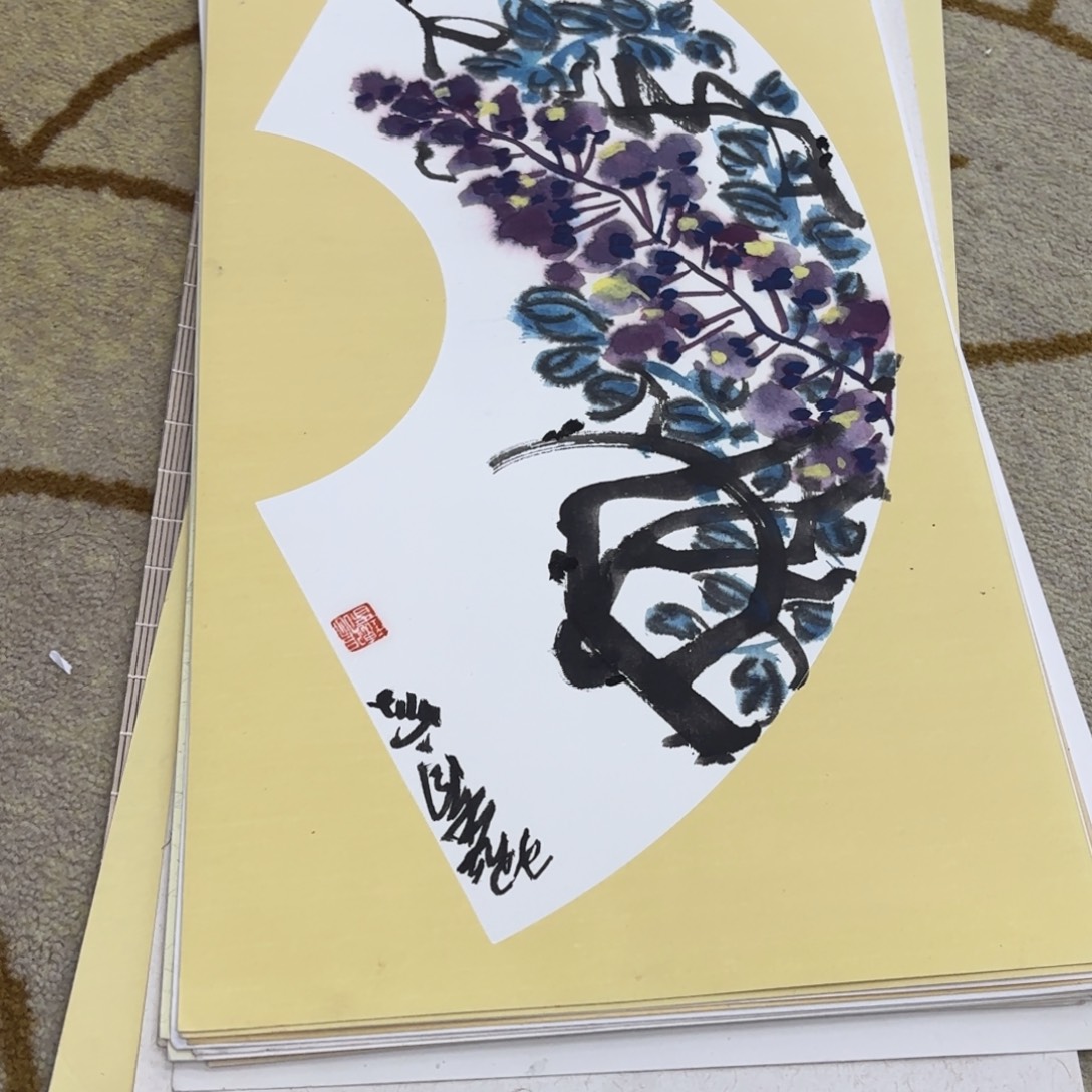 国画33-66卡纸作品艺