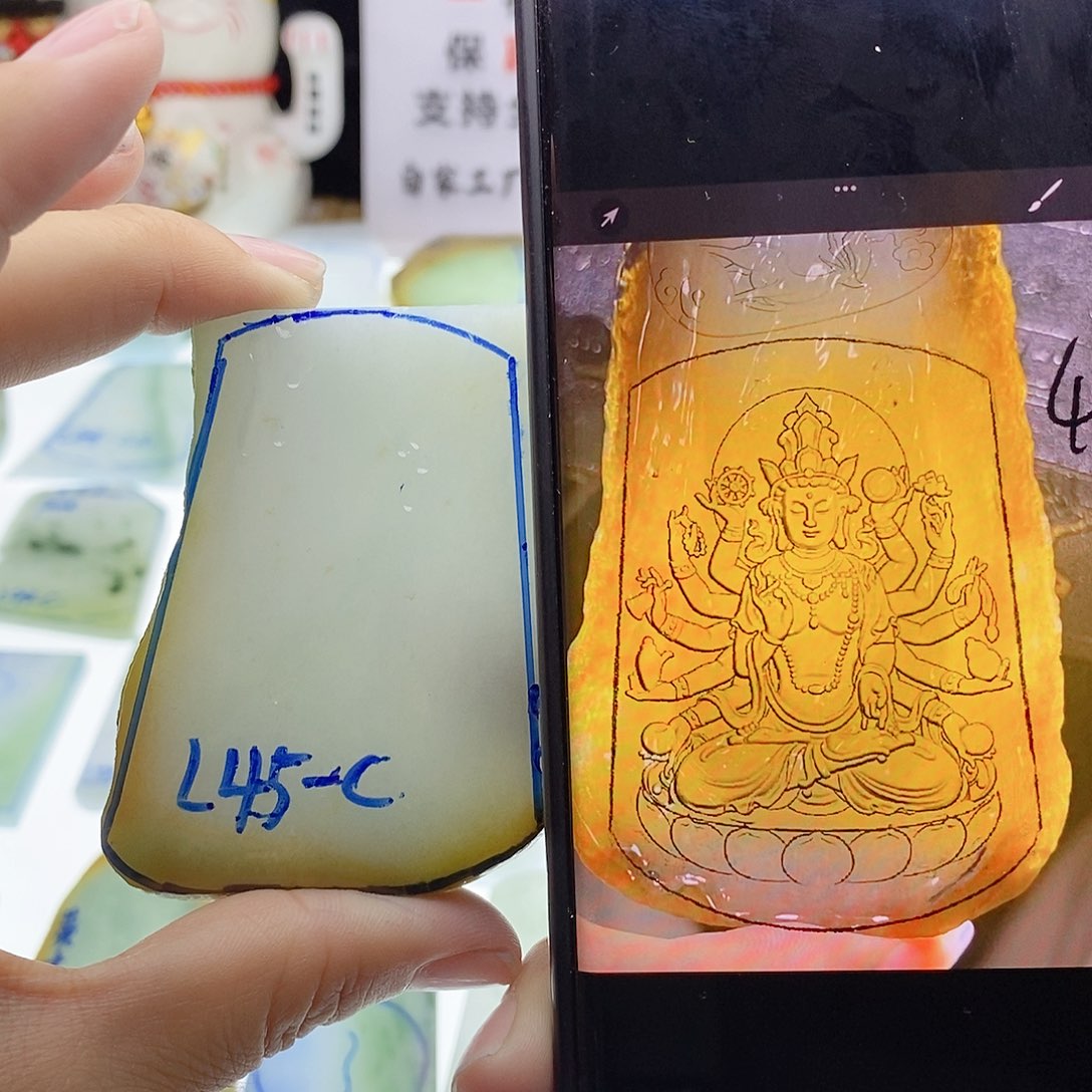 未镶嵌定制翡翠纯天然