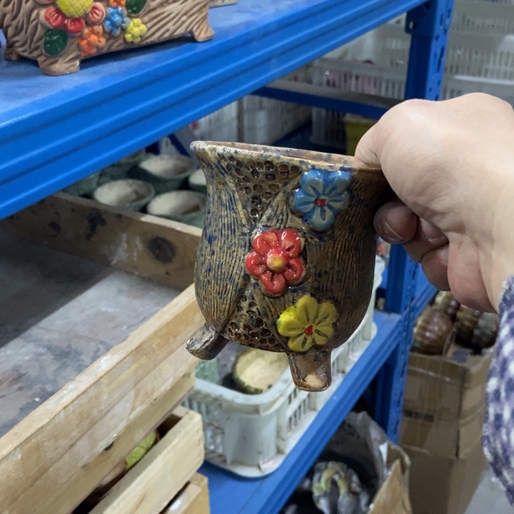 陶瓷花盆单场满9.9发10*10