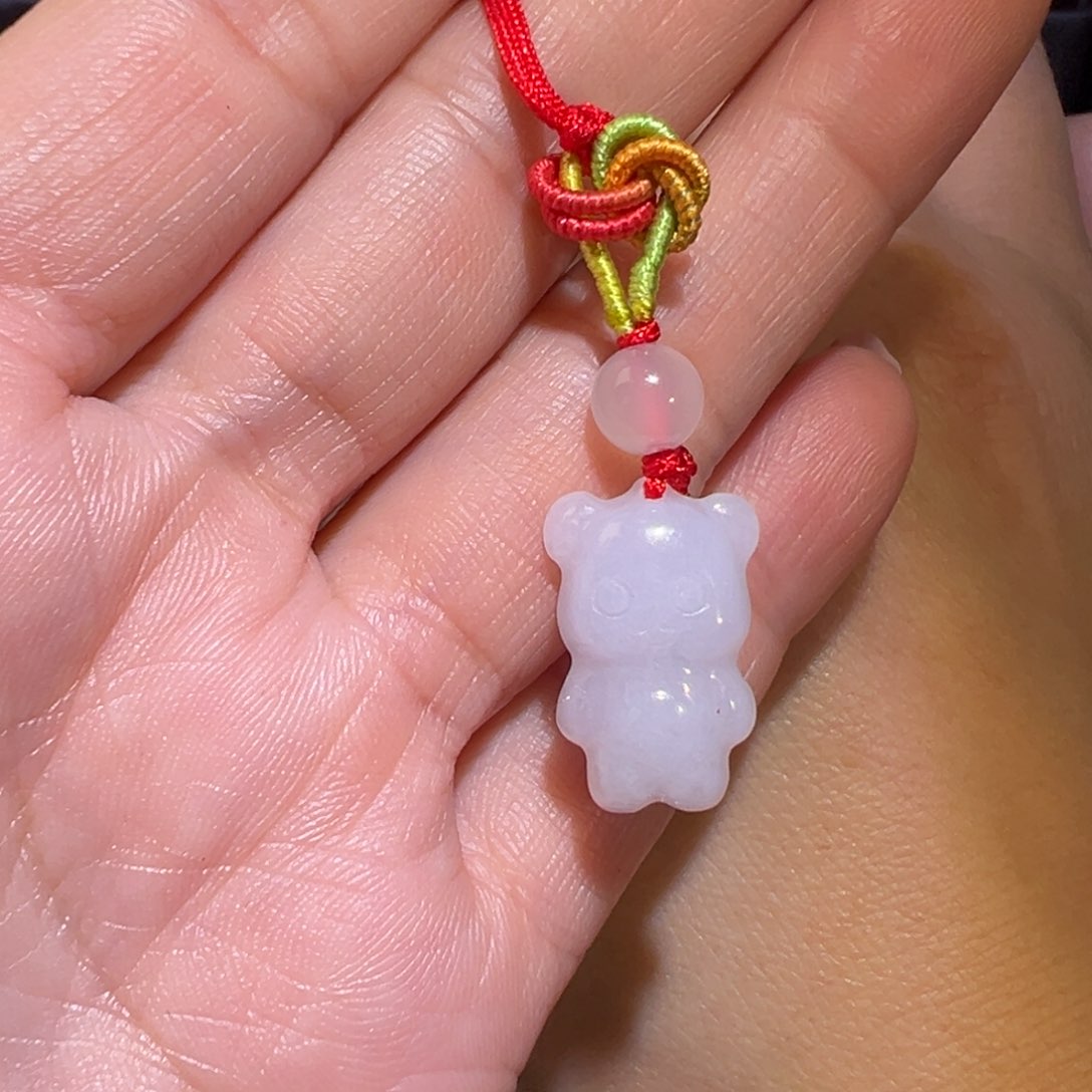 翡翠颈饰未镶嵌吊坠