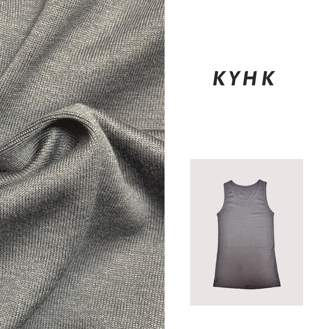 KYHK后中缝纯色休闲百搭坦克背心240622