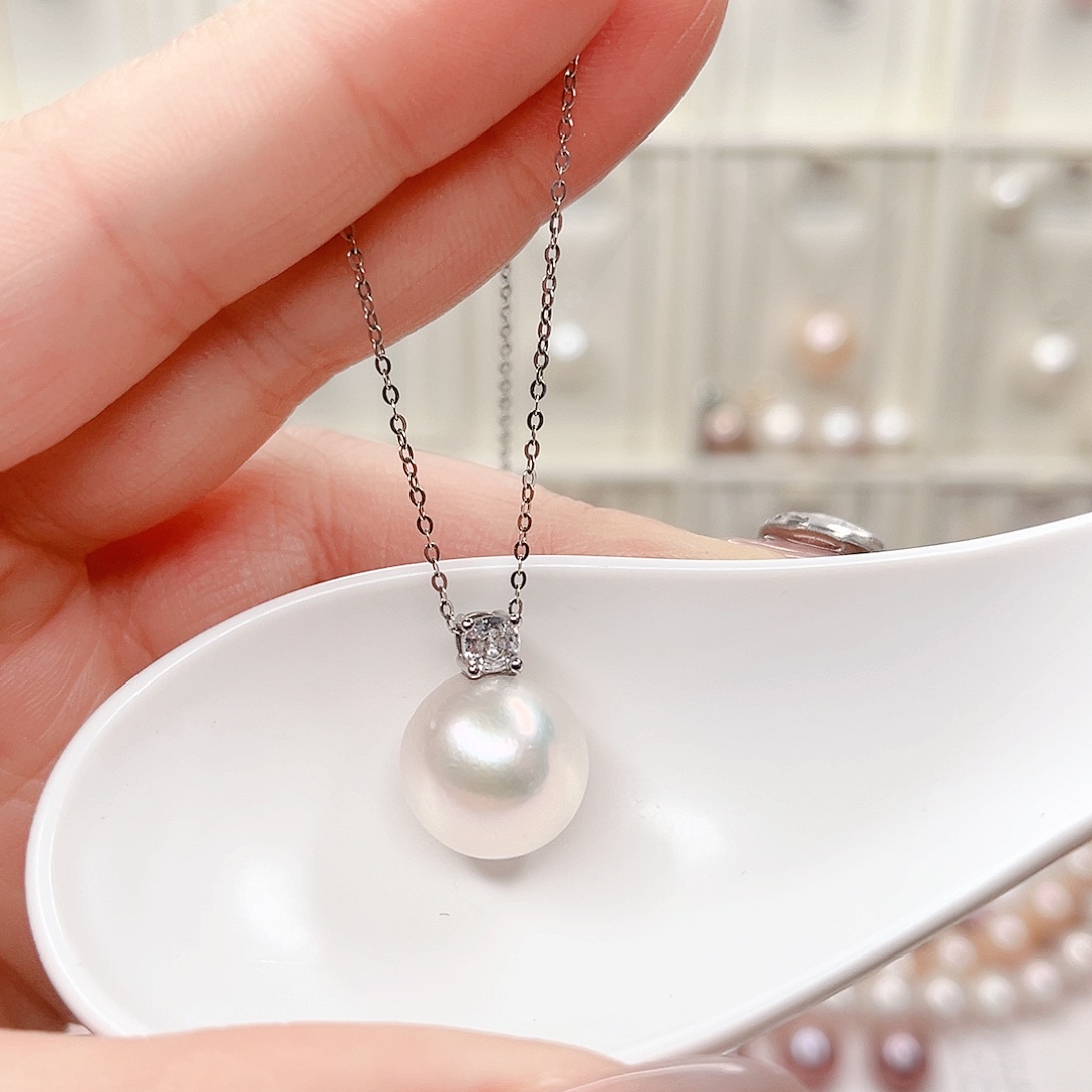 吊坠(赠链)淡水珍珠合金