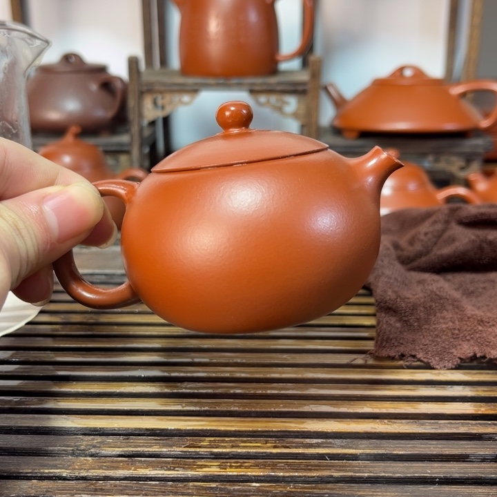 茶壶紫砂原矿紫砂手工制作