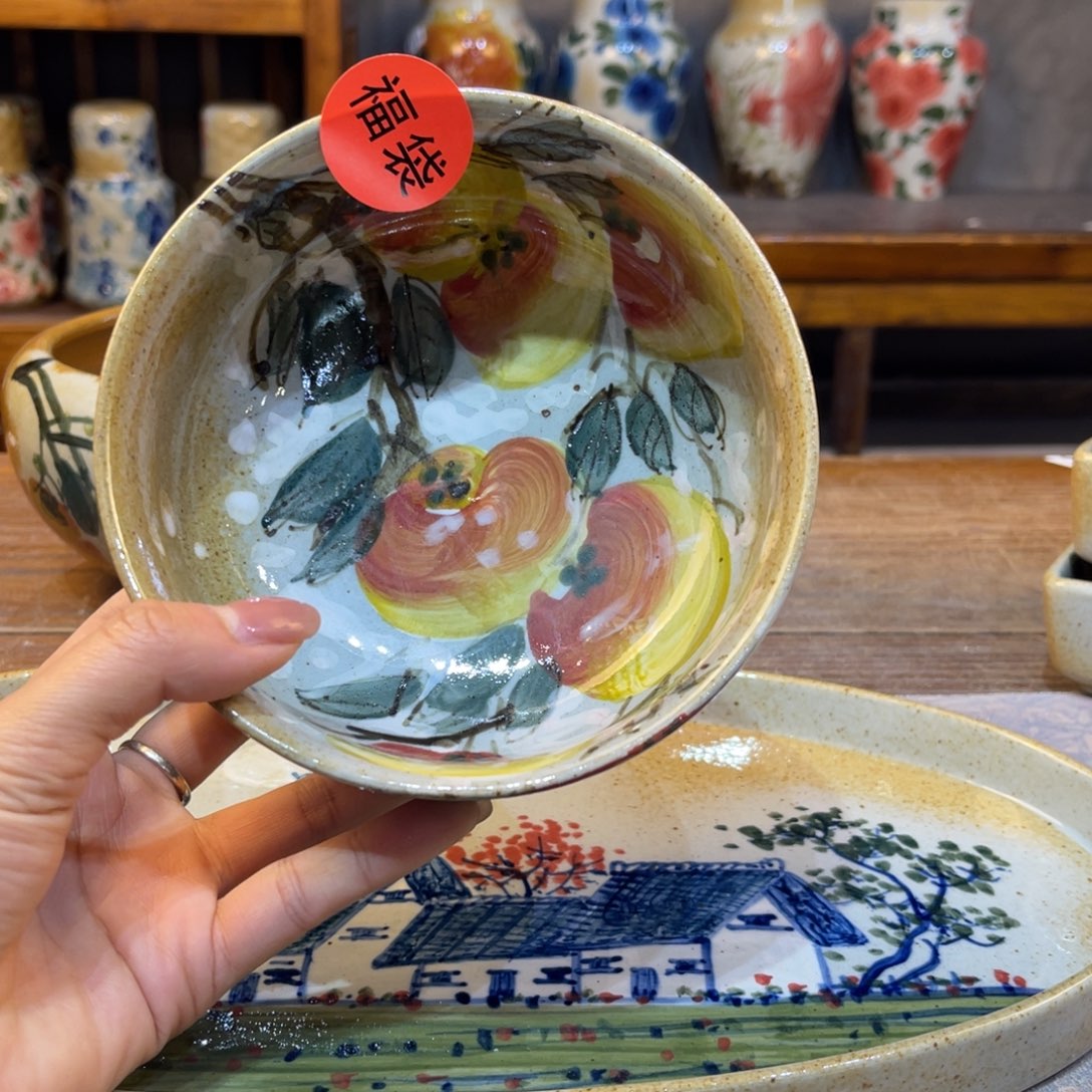 虎***纠瓷片景德镇手工制作