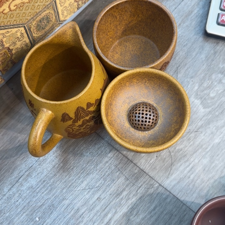 茶杯紫砂镖**下全手工制作工艺