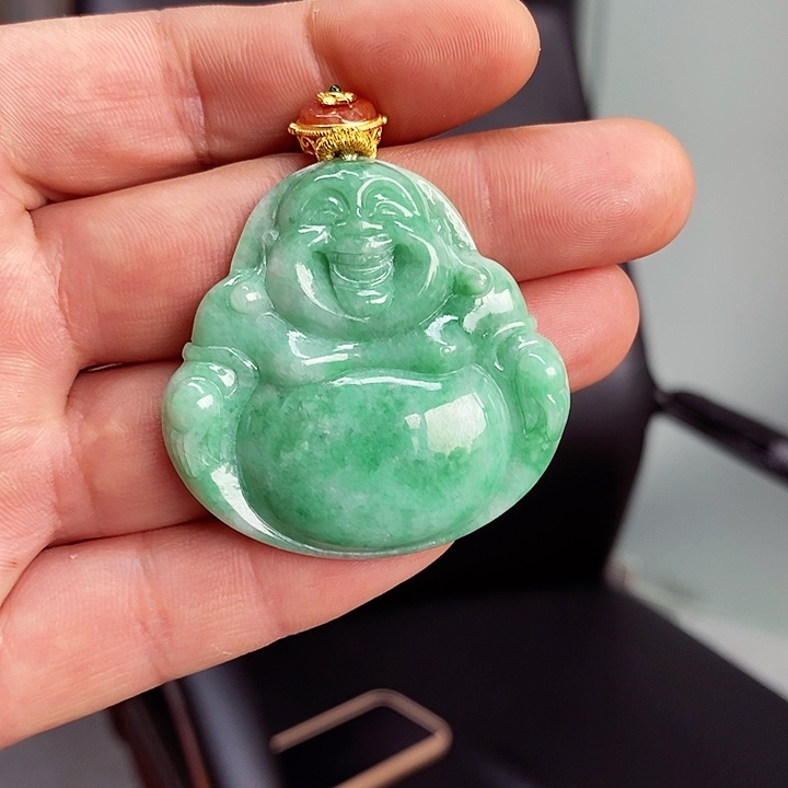 翡翠颈饰未镶嵌吊坠