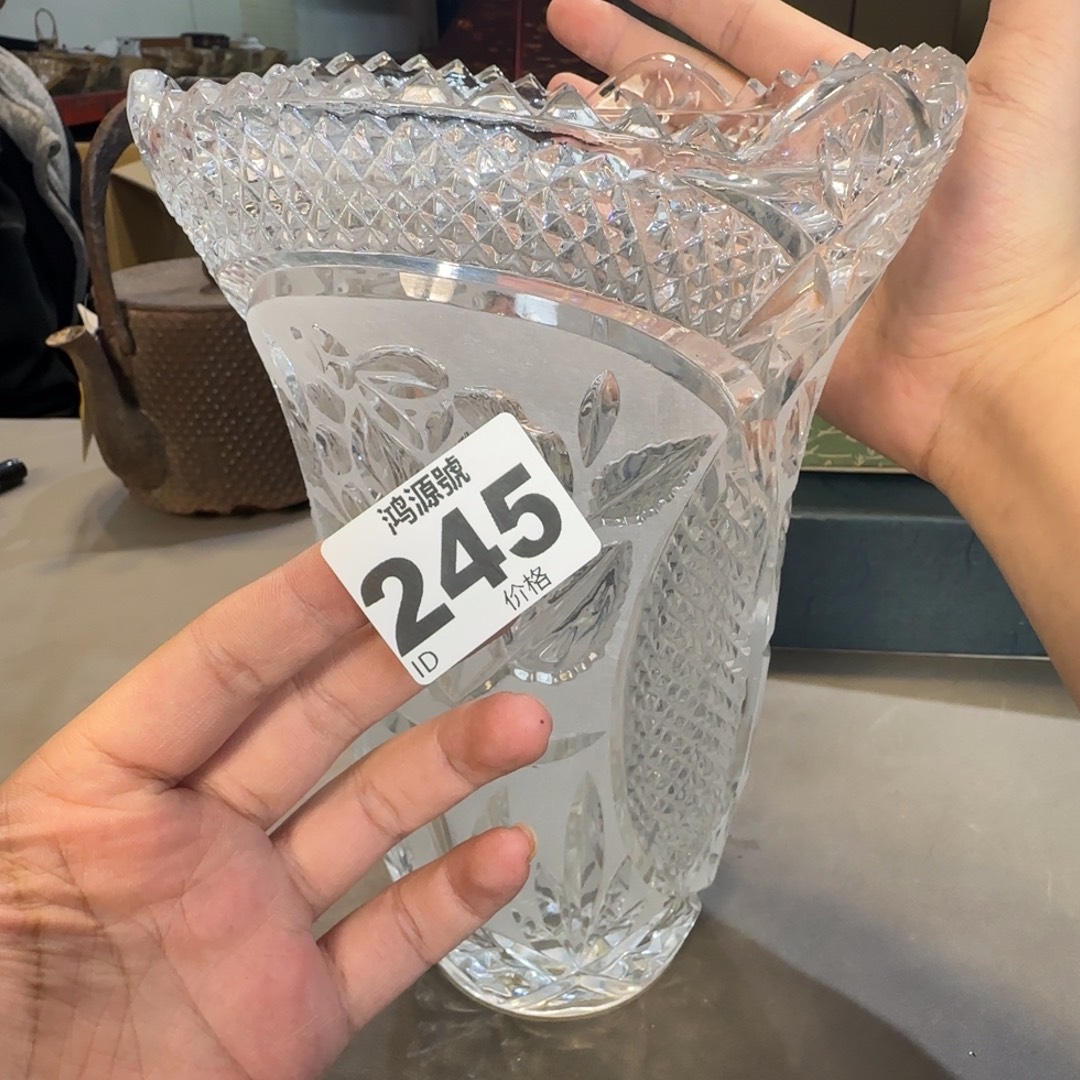 杭***店玻璃中古美术装饰工艺品