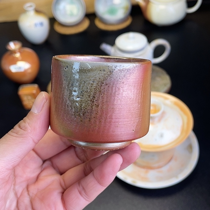 燃薪柴烧茶器主人杯