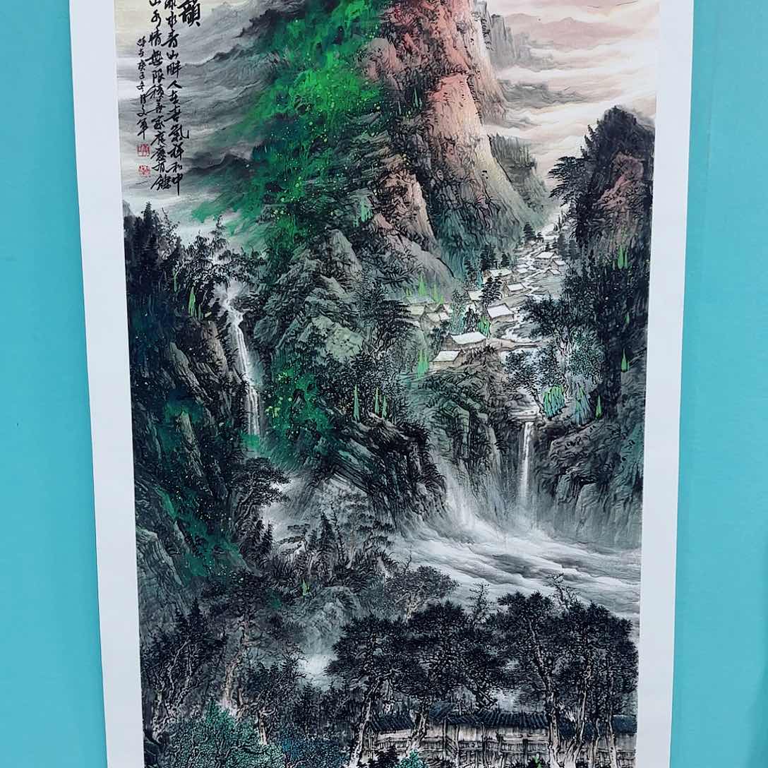 国画李文军教授作品