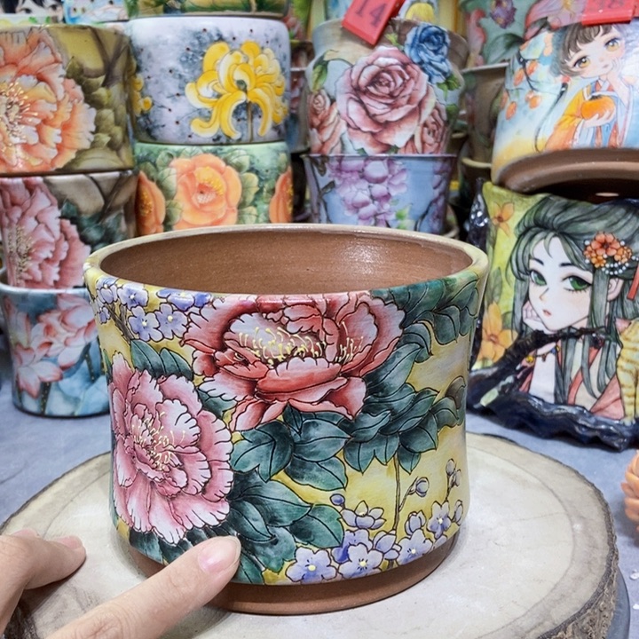 景德镇艺术手绘作品