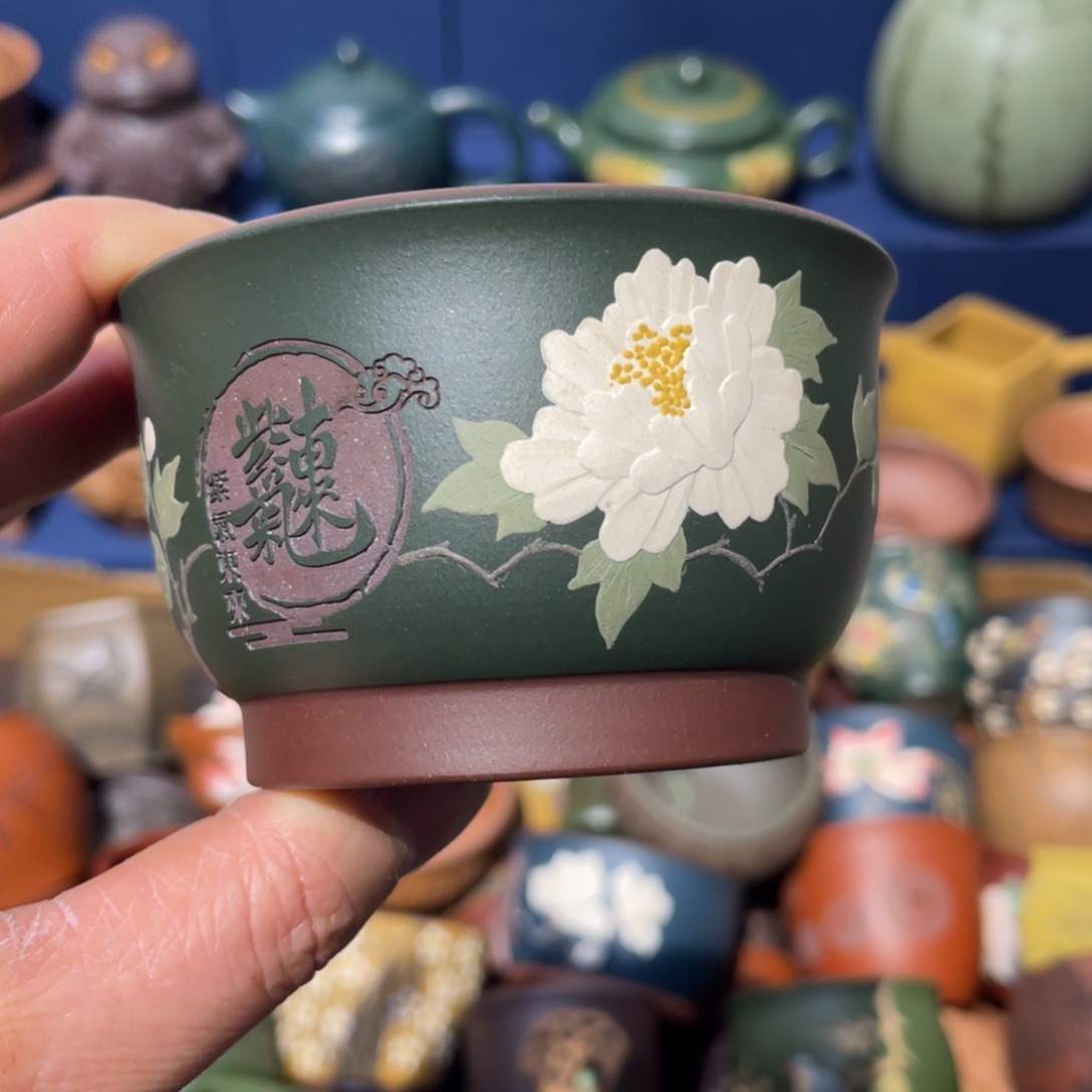 原矿紫砂手工主人杯