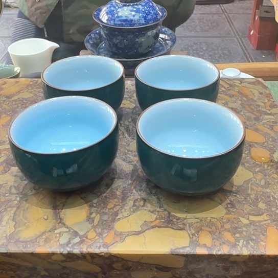 品茗杯一组。。。品茗瓷，