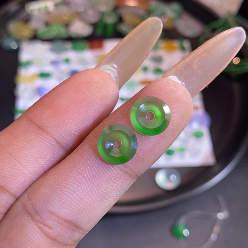 【闪购商品】翡翠挂件未镶嵌扣子