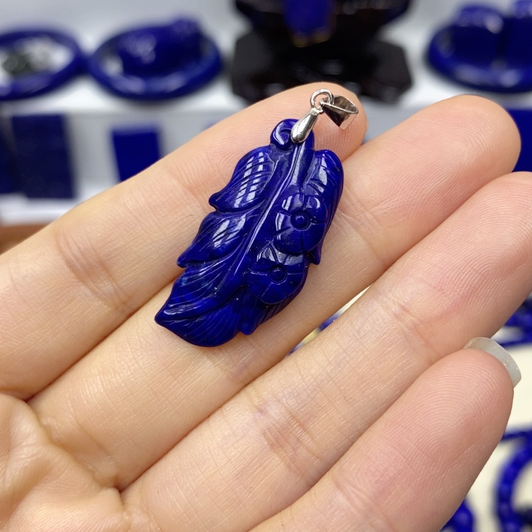 青金石颈饰未镶嵌