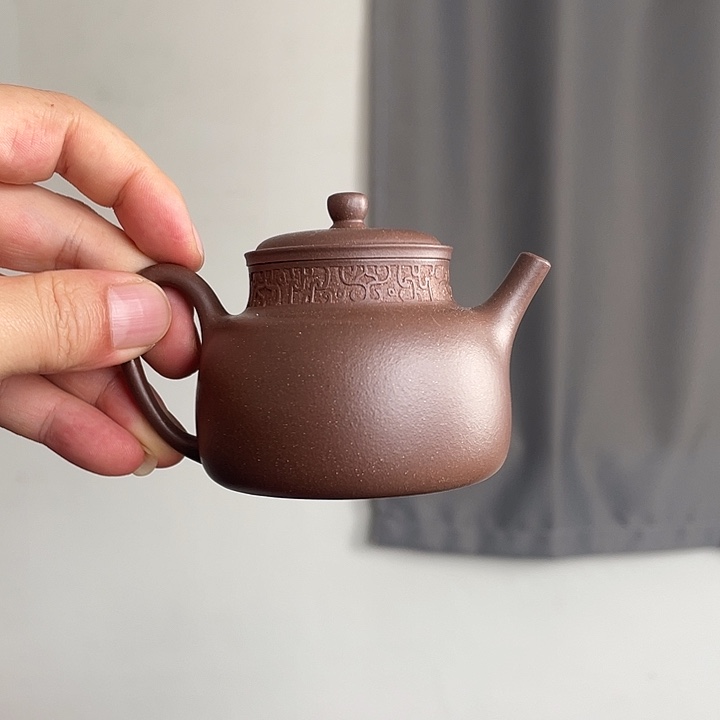 紫砂茶壶宜兴紫砂壶半手工