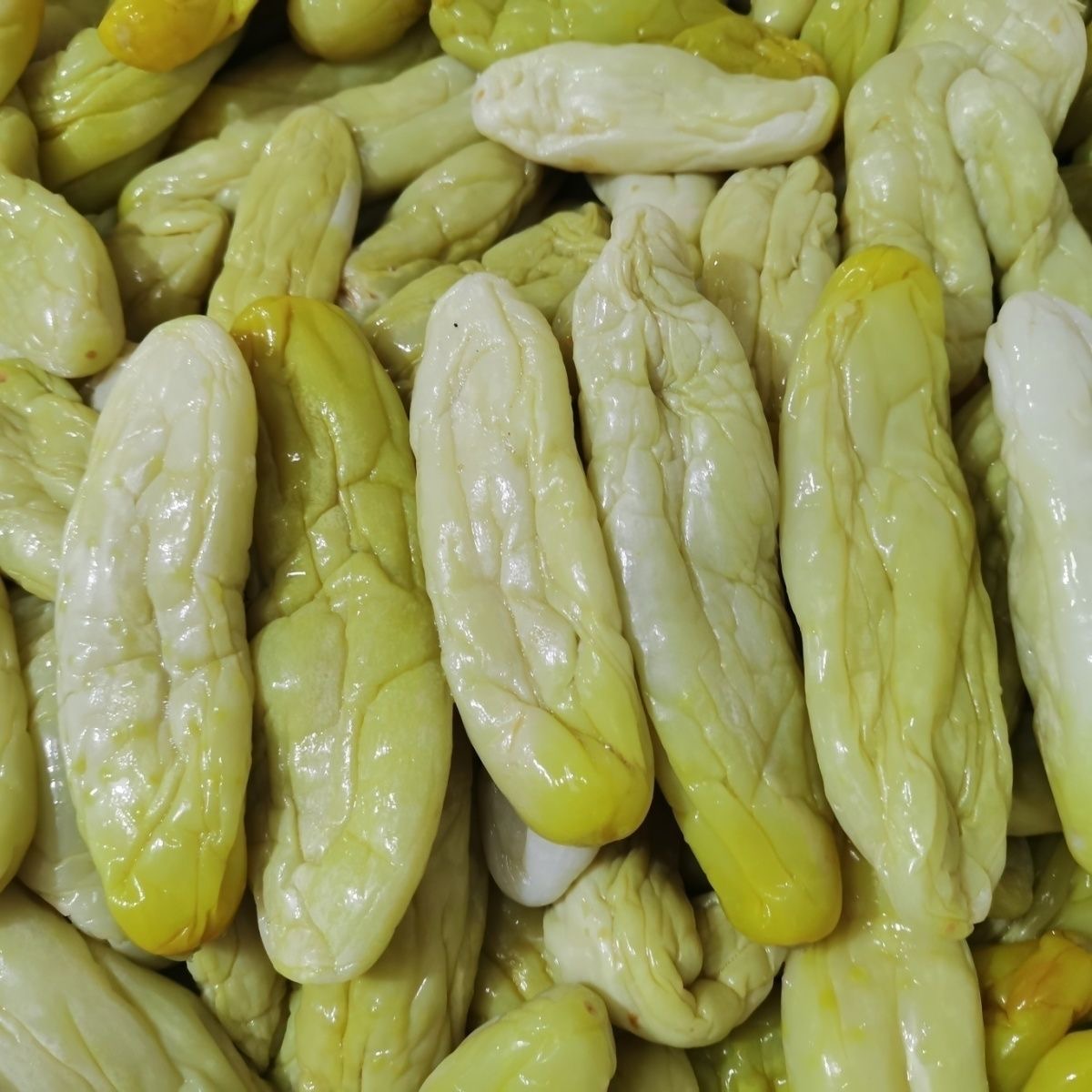 广西灵山新鲜现腌黄瓜皮 新鲜腌制正宗新鲜腌脆黄瓜